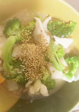 全てレンジ胸肉根菜の梅干し味噌蒸し煮-レシピのメイン写真