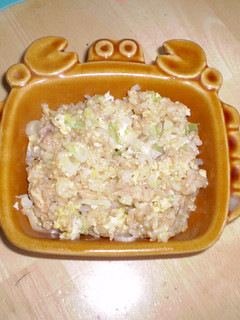 レンジでささっと☆サバ缶チャーハン♪-レシピのメイン写真