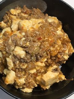 麻婆豆腐丼-レシピのメイン写真