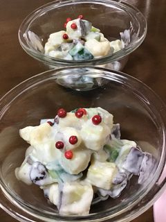 さつま芋のヨーグルトサラダ-レシピのメイン写真