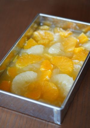 季節の柑橘ごろごろゼリー寄せ-レシピのメイン写真