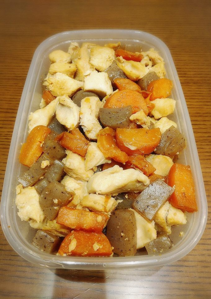 作り置き　むね肉と人参のしょうが煮-レシピのメイン写真