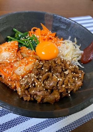 焼肉屋さんの味を再現☆ビビンバ-レシピのメイン写真