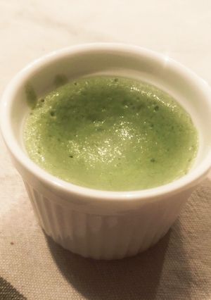 離乳食にも！ほうれん草と豆腐の茶碗蒸し風-レシピのメイン写真