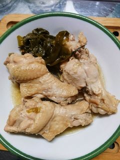 炊飯器で手羽元とネギの甘辛煮♪-レシピのメイン写真