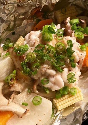 鱈の白子ホイル焼き-レシピのメイン写真