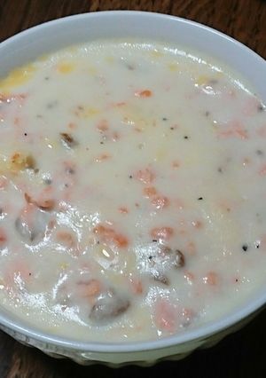 美味しい✨サーモンクリームソース-レシピのメイン写真