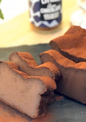 バター不使用！濃厚珈琲豆腐ガトーショコラ-レシピのメイン写真