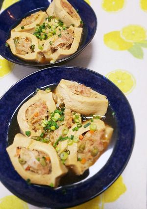 リメイクリレー☆高野豆腐の肉詰め-レシピのメイン写真