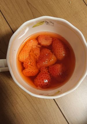 ホット苺-レシピのメイン写真
