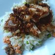 ポークのサテーソース焼き(Satay)