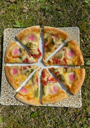 子供が作る　身体に安心でのせるだけピザ-レシピのメイン写真