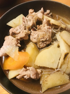 豚肉の肉じゃが●4つの具材のカルテット-レシピのメイン写真