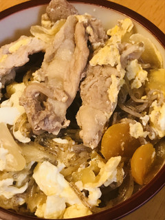 丼弁当●豚肉のすきやき風どんぶり-レシピのメイン写真