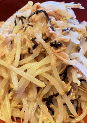 ツナと塩昆布のもやしナムル-レシピのメイン写真