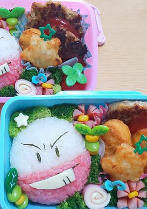 キャラ弁 ポケモン マルマイン-レシピのメイン写真