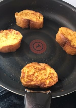 中がトロトロフレンチトースト-レシピのメイン写真