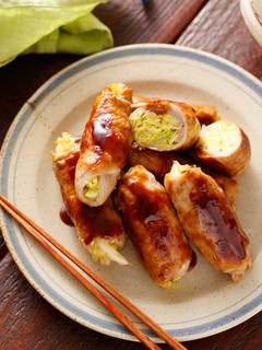 春キャベツの豚巻きしょうが焼き-レシピのメイン写真