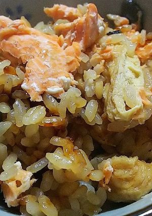 銀鮭の炊き込みご飯-レシピのメイン写真