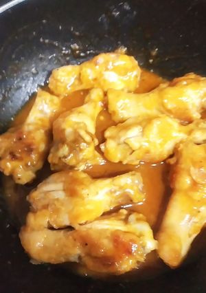 カレー香る鶏手羽元焼き煮-レシピのメイン写真