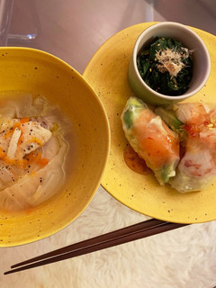 ズボラな夕食(アジア)-レシピのメイン写真