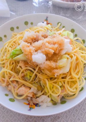 コストコチキンで簡単パスタ(๑´ڡ`๑)-レシピのメイン写真