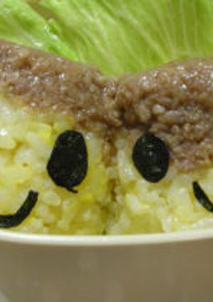 ★簡単キャラ弁★ごはんＤＥプリン★-レシピのメイン写真