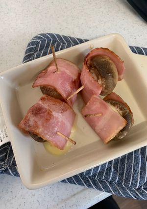ベーコンとマッシュルームのチーズ焼き-レシピのメイン写真