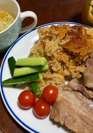 炊ける前から旨い！豚バラ肉の炊き込みご飯-レシピのメイン写真
