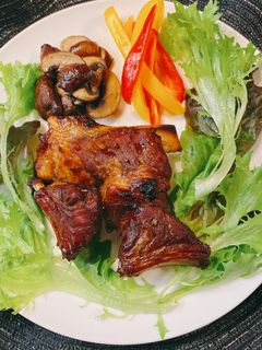スペアリブの漬け込み焼き×S Hi Boro by SHiBORO 【クックパッド