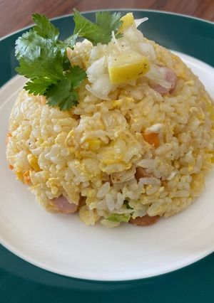 めっさ簡単　ネギねぎドレッシング炒飯-レシピのメイン写真
