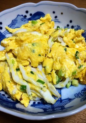 白魚と卵の炒め物【上海】银鱼炒鸡蛋-レシピのメイン写真