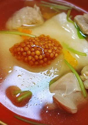 ゴールデンマスタードのお雑煮-レシピのメイン写真