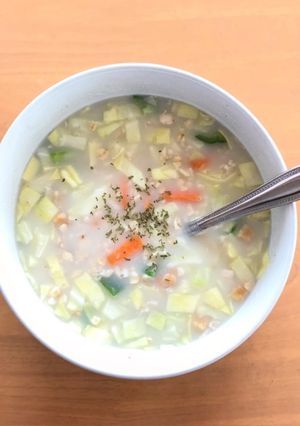 オートミールと野菜のポタージュ-レシピのメイン写真