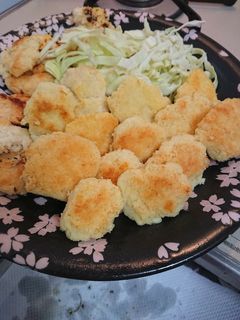 【等質オフ】おからと豆腐の焼きナゲット-レシピのメイン写真