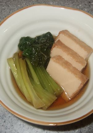 小松菜の煮浸し（手作りめんつゆにも！）-レシピのメイン写真