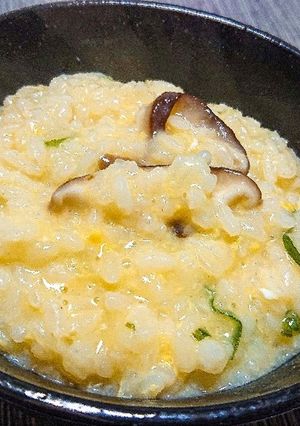 発熱で食欲のない時に！白だしで簡単おじや-レシピのメイン写真