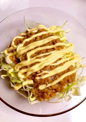 納豆マヨサラダ♡-レシピのメイン写真