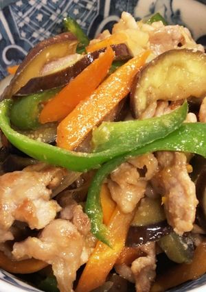 豚肉と野菜の柚子味噌炒め-レシピのメイン写真