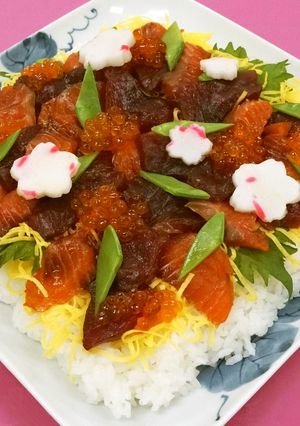 簡単♪華やか漬けちらし-レシピのメイン写真