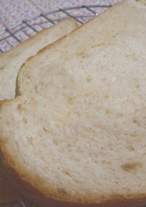 ハニー♡米粉と全粒粉の食パン（HB）-レシピのメイン写真