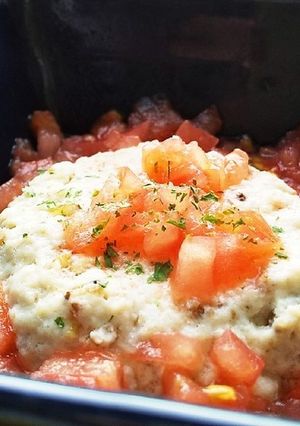 犬ご飯　ふわふわ豆腐ハンバーグ-レシピのメイン写真