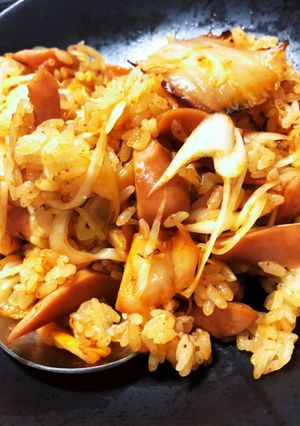 簡単にキムチチャーハン-レシピのメイン写真