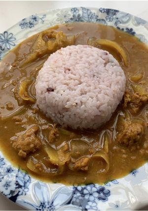 レンジで作る活力アップ! スパイスカレー-レシピのメイン写真