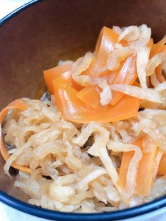 シンプル切り干し大根の煮物-レシピのメイン写真