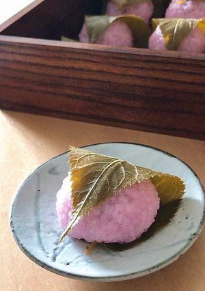 *レンジで簡単 桜もち*-レシピのメイン写真