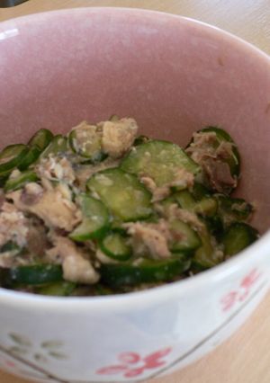 きゅうりとさば缶の簡単和え物☆-レシピのメイン写真