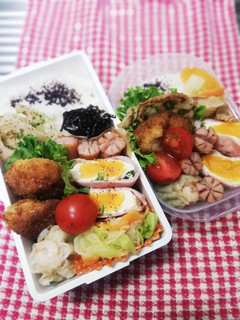 パパ弁当ママ弁当♡色々、、4/3-レシピのメイン写真