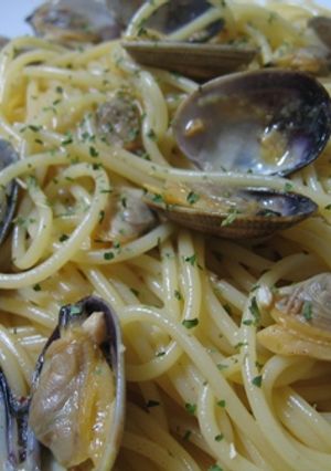 料理のための清酒使用　ボンゴレビアンコ-レシピのメイン写真
