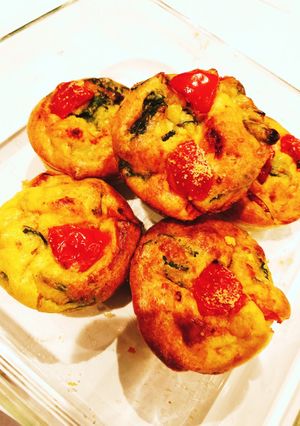 お豆腐とHKM野菜たっぷりケークサレ☆-レシピのメイン写真